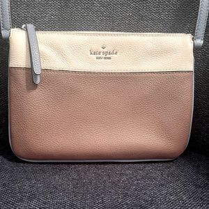 Kate Spade Jackson Color block Triple Gusset Crossbody